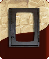 Дверцы печные ДВ285-1Б МЕТА