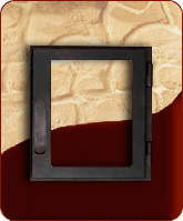 Дверцы печные ДВ285-1П МЕТА