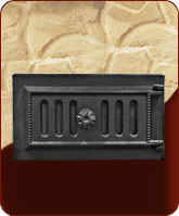 111 - Люк для золы, на петлях размеры 130х270 мм, вес 4,0 кг 