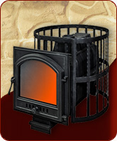 Печь для бани ПАРОВАР 22 ковка (505)