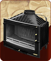 Чугунная каминная топка СЕЛЕНИК 700 МШ